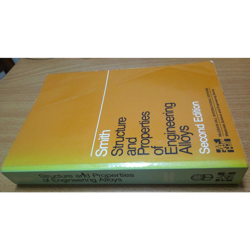 Structure and Properties of Engineering Alloys 9780071128292 蝦皮購物
