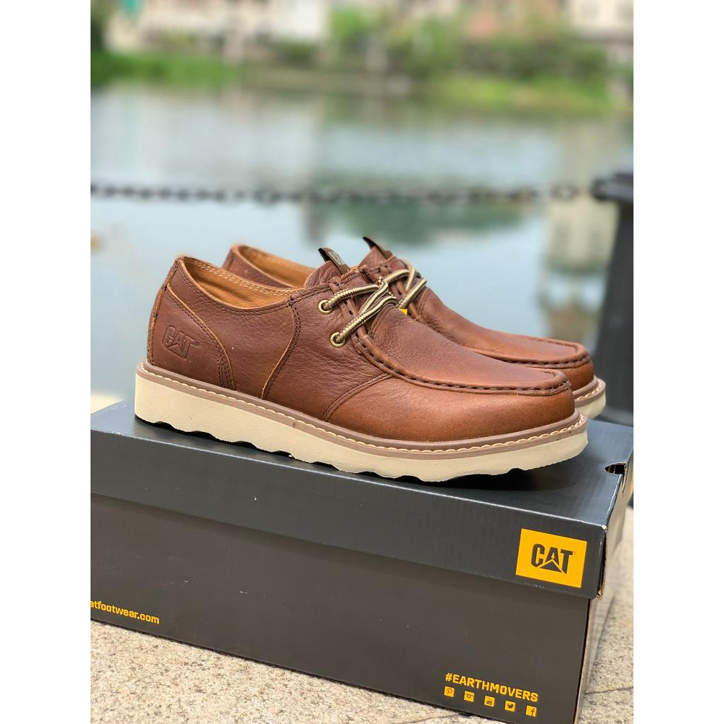 CATEASE系列catpiller卡特彼勒頭層進口牛皮高純度橡膠耐磨鞋底3944（全球鞋倉） 蝦皮購物