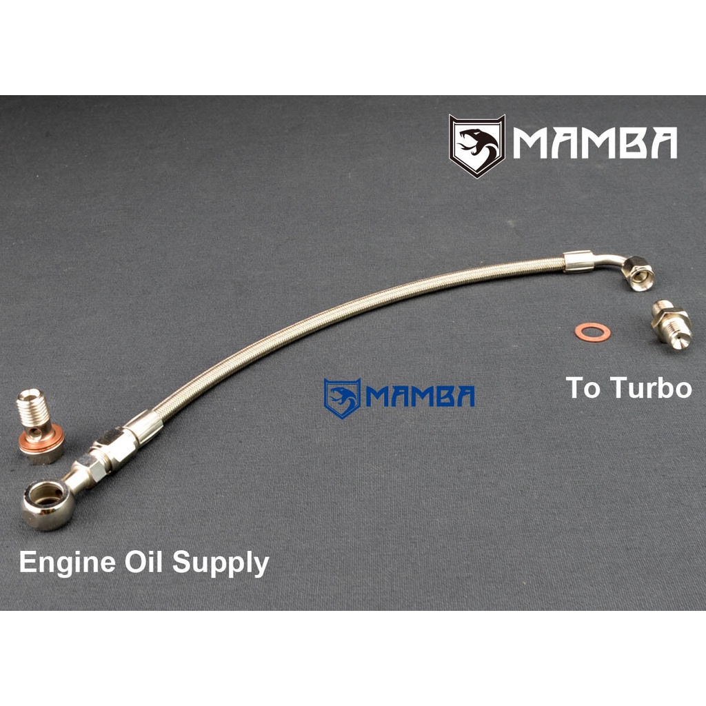 Top Mount Turbo Oil Feed Line For Nissan SR20DET RB25DET 蝦皮購物