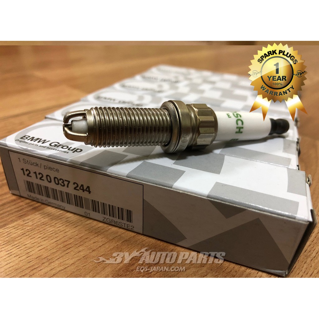 12120037244 BOSCH ZGR6STE2 （單支）雙白金 火星塞 BMW N54 雙渦輪 E90 35i 蝦皮購物