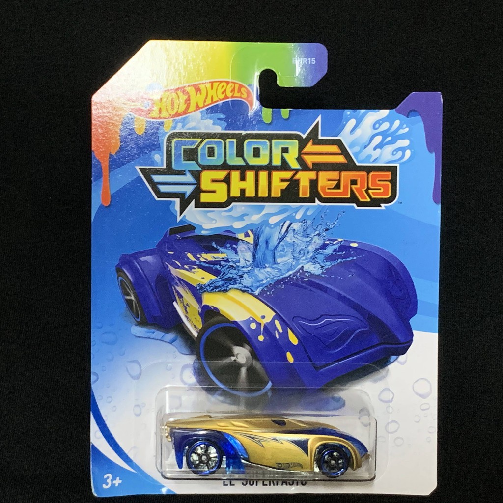Hot wheels 風火輪小汽車 color shifters 變色車 EL SUPERFASTO 蝦皮購物