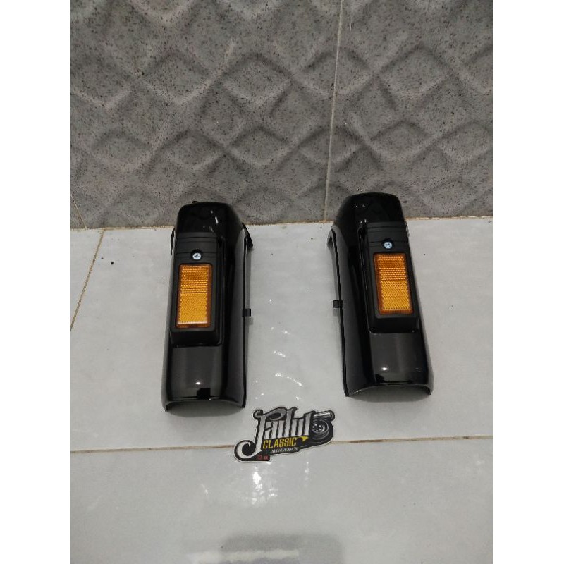 Mata Honda prima 前擋泥板避震前叉蓋貓 39;s 眼罩 蝦皮購物