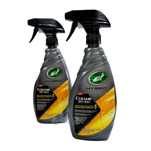 【免運附發票】TURTLE WAX 陶瓷噴霧 HYBRID CERAMIC WET WAX 龜牌 3410 5341 蝦皮購物