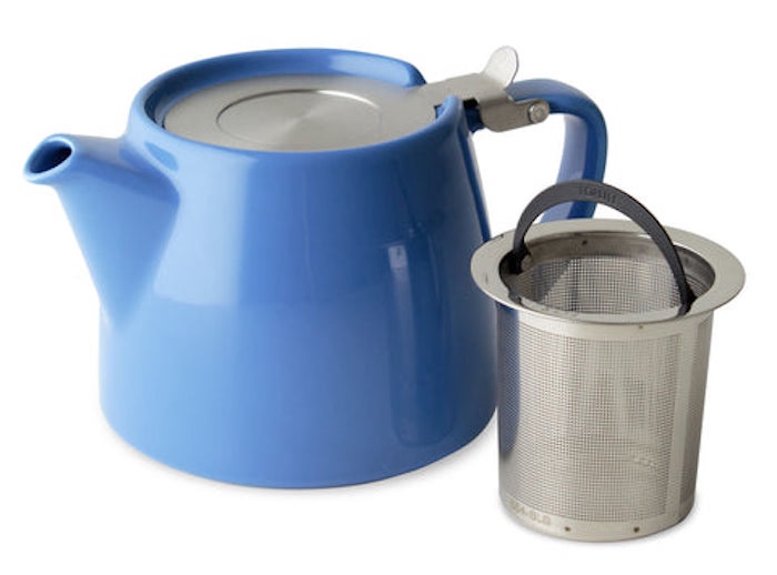 日式簡約設計〚ForLife〛陶瓷壺 色釉鐵蓋壺 Stump Teapot 530ml 18oz 茶壺 茶包 茶葉 蝦皮購物