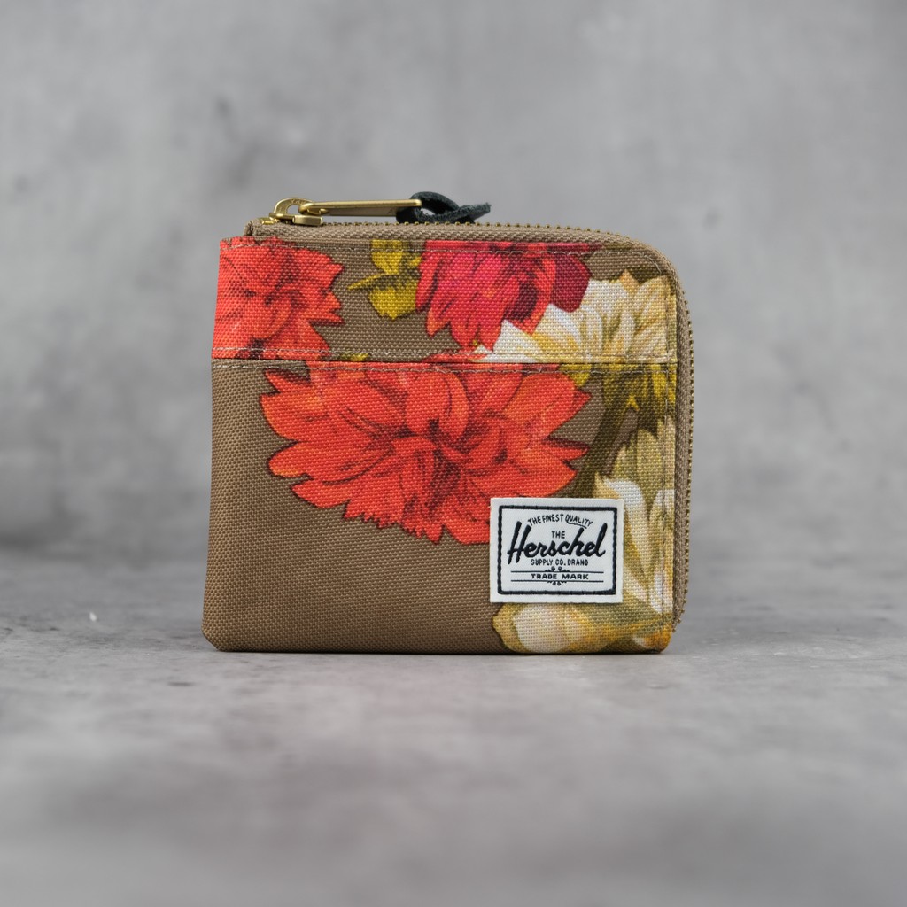 Herschel Johnny Wallet RFID零錢包 1041403274OS Vintage Floral 蝦皮購物