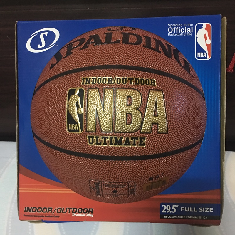斯伯丁 SPALDING 金色NBA 室內外皆可用 PU合成皮 7號 標準 籃球 ZI/O EXCEL系列 蝦皮購物