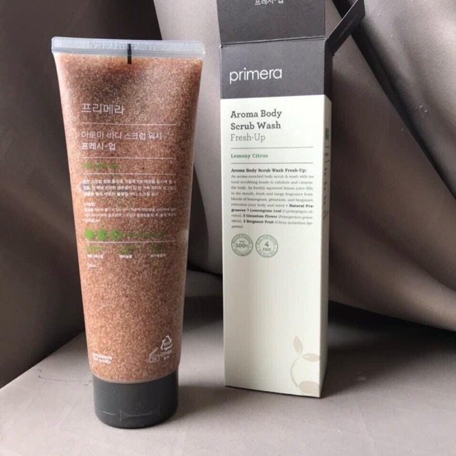 tẩy da chết body của Prime Primera Aroma body scrub wash Shopee Việt Nam