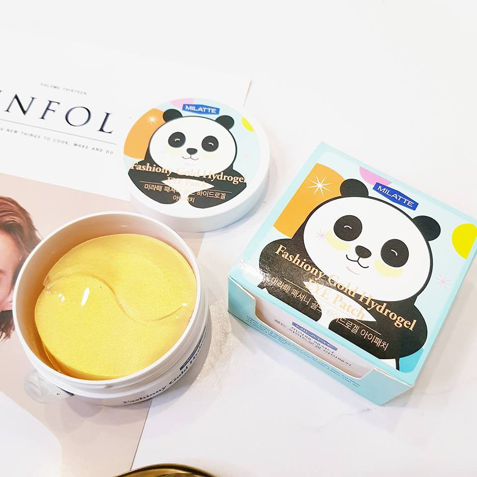 Mặt nạ xóa mờ nếp nhăn vùng mắt tinh chất vàng MILATTE FASHIONY Gold