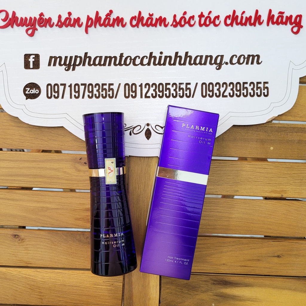 TINH DẦU DƯỠNG TÓC MILBON PLARMIA HAIRSERUM OIL M HOẶC F 120ML Shopee