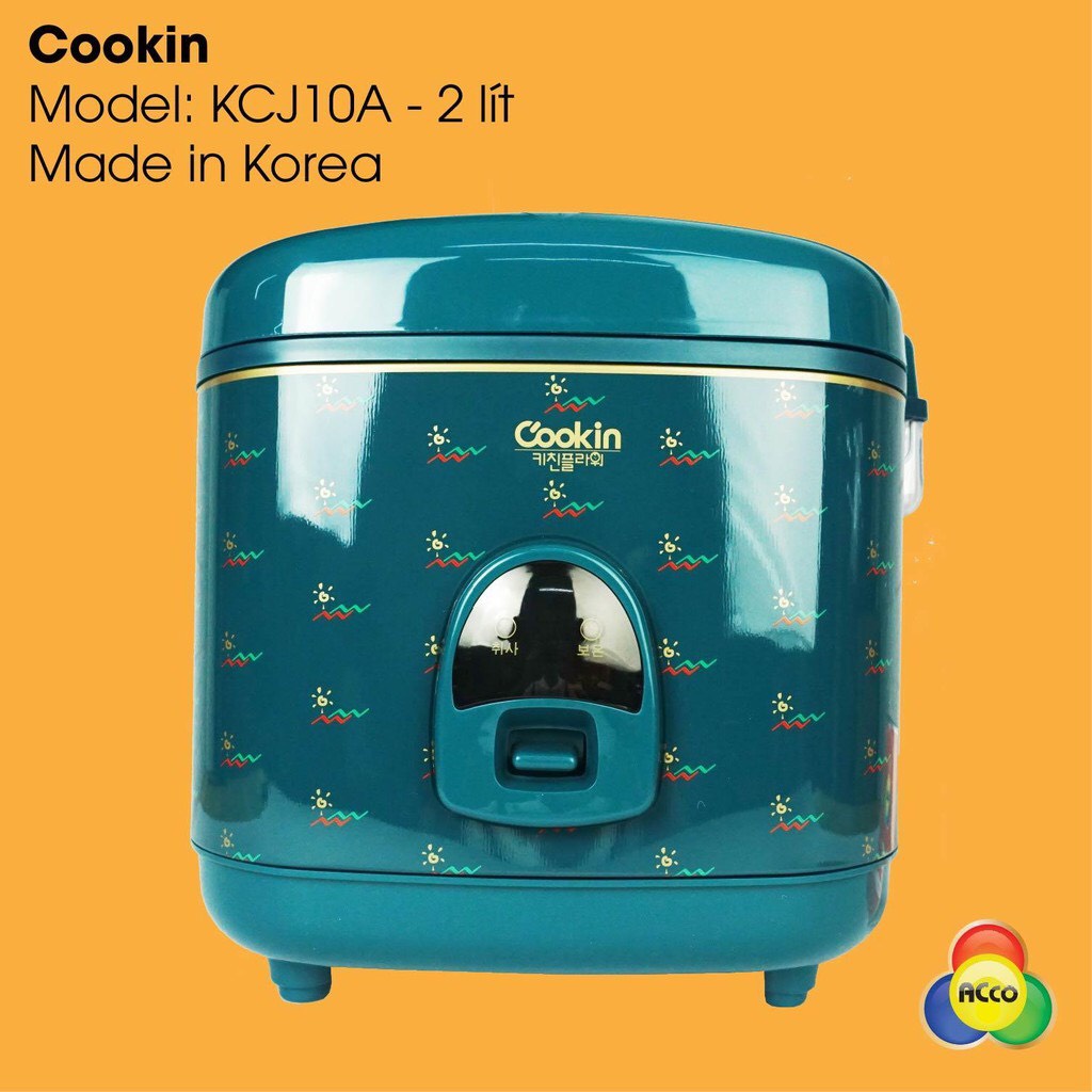 Hàng chính hãngNồi Cơm Điện Lòng Gang KITCHEN FLOWER COOKIN, KCJ10A