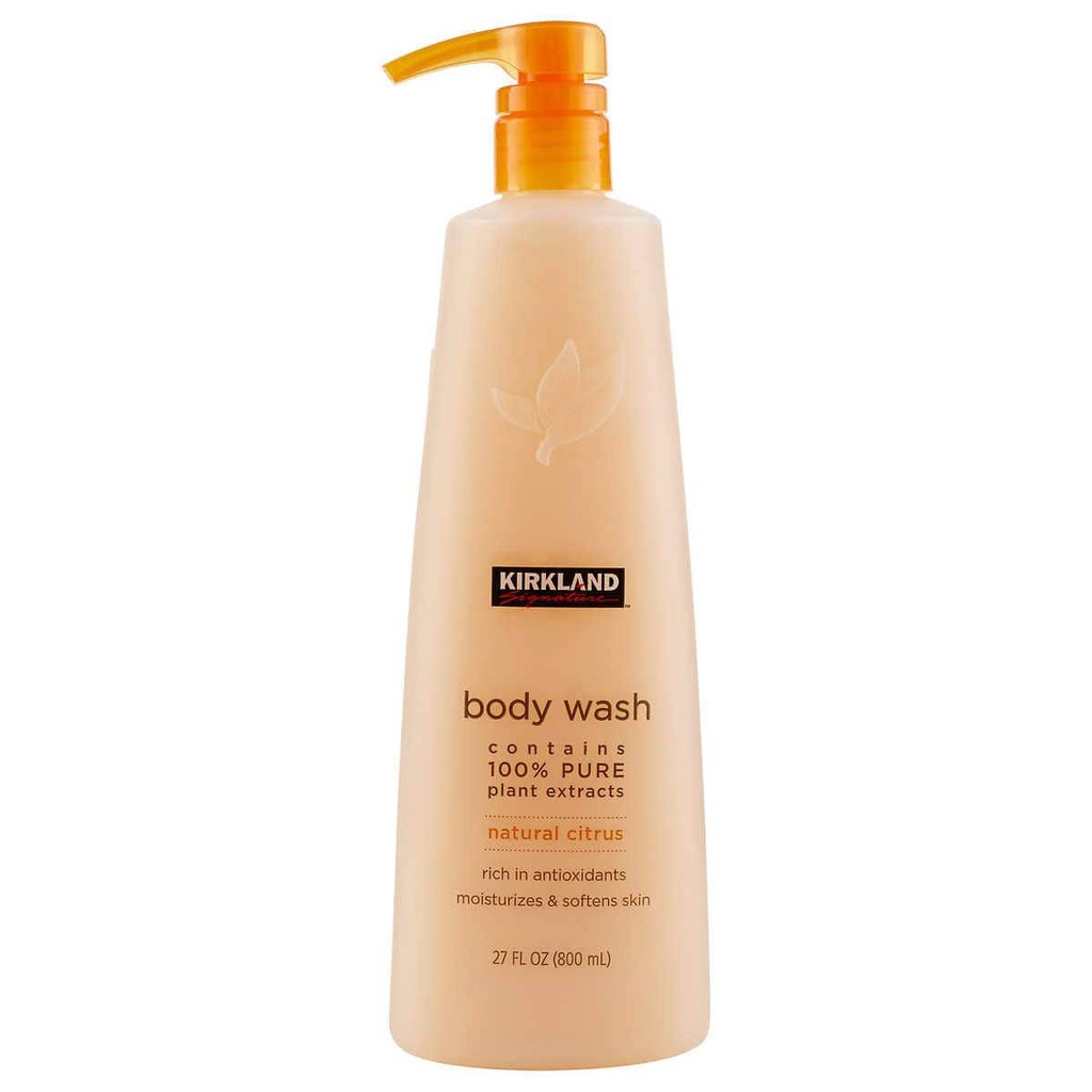 sữa tắm Kirkland Signature Natural Citrus Body Wash 800ml Shopee Việt Nam