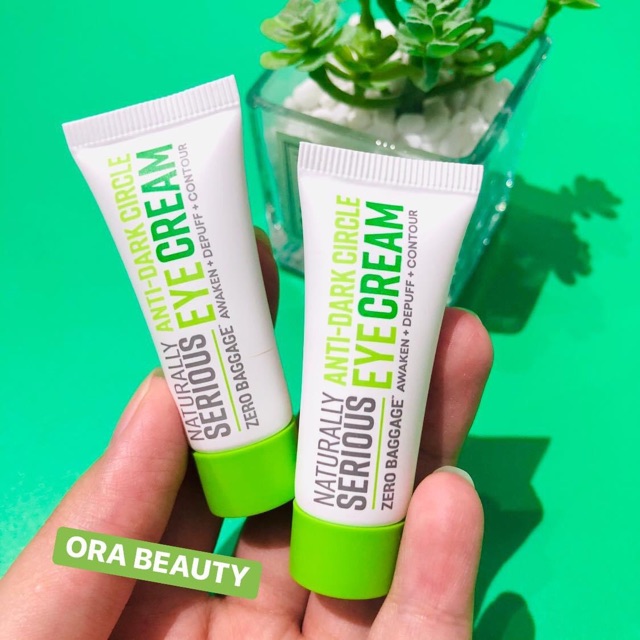 Kem mắt NaturallySerious Zero Baggage AntiDark Circle Eye Cream