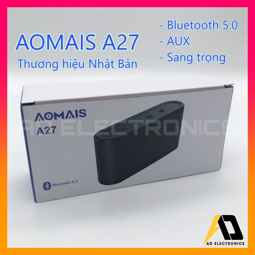 Loa Bluetooth Amazon AOMAIS A27 Bluetooth 5.0 Thương Hiệu Nhật Bản NEW