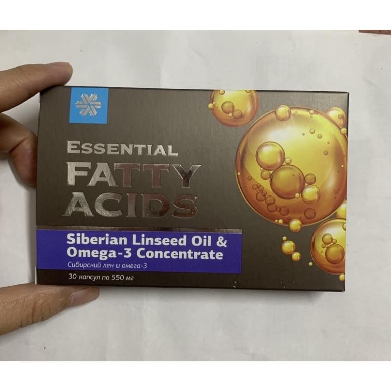Essential fatty acids Siberian linseed oil & omega3 concentrate hỗ trợ
