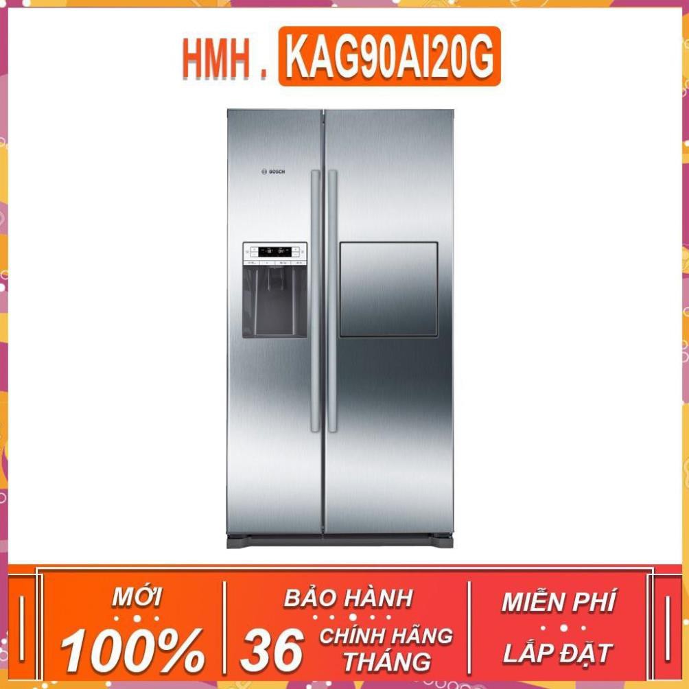 Tủ Lạnh Side By Side Bosch HMH.KAG90AI20G Seri 6 TGB Cam Kết Chính Hãng ( BH 3 NĂM ) Shopee