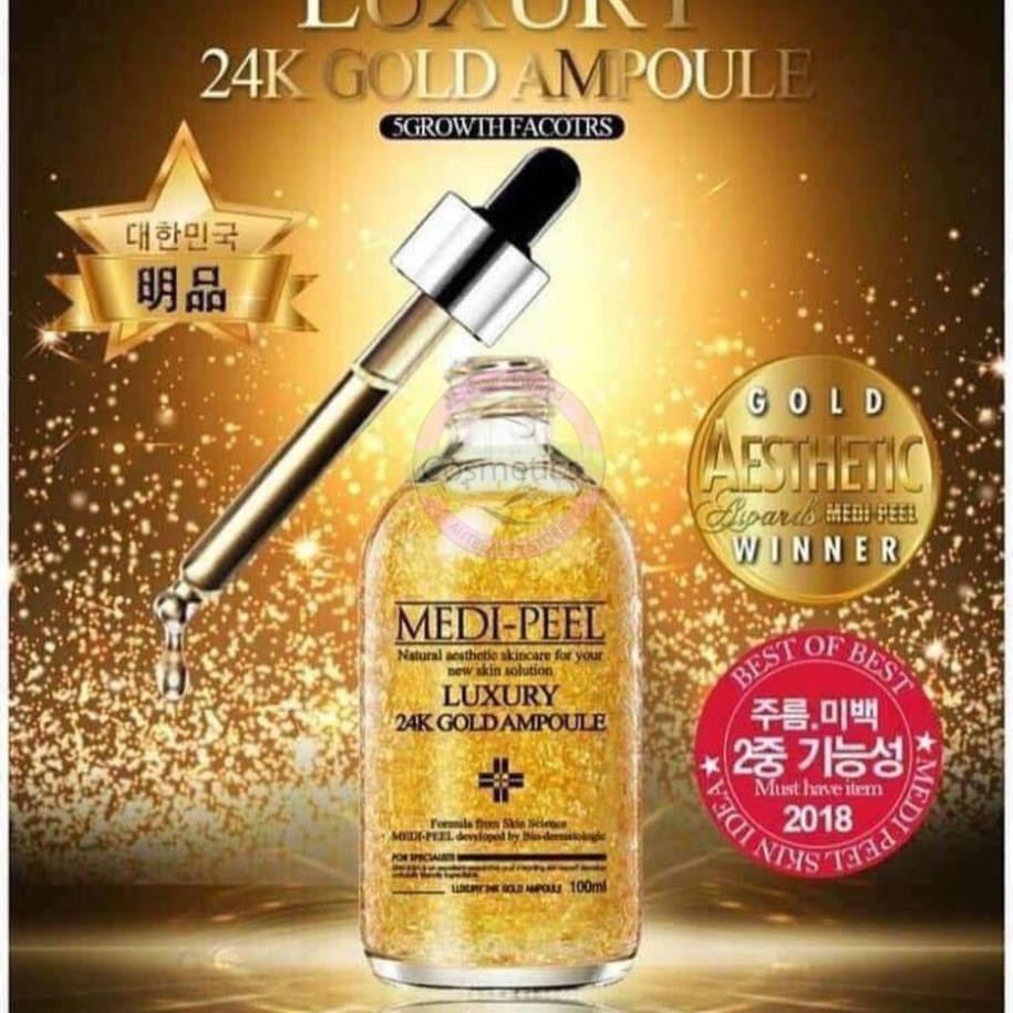 Tinh chất vàng 24K Luxury Gold Ampoule Medipeel 100ml Shopee Việt Nam