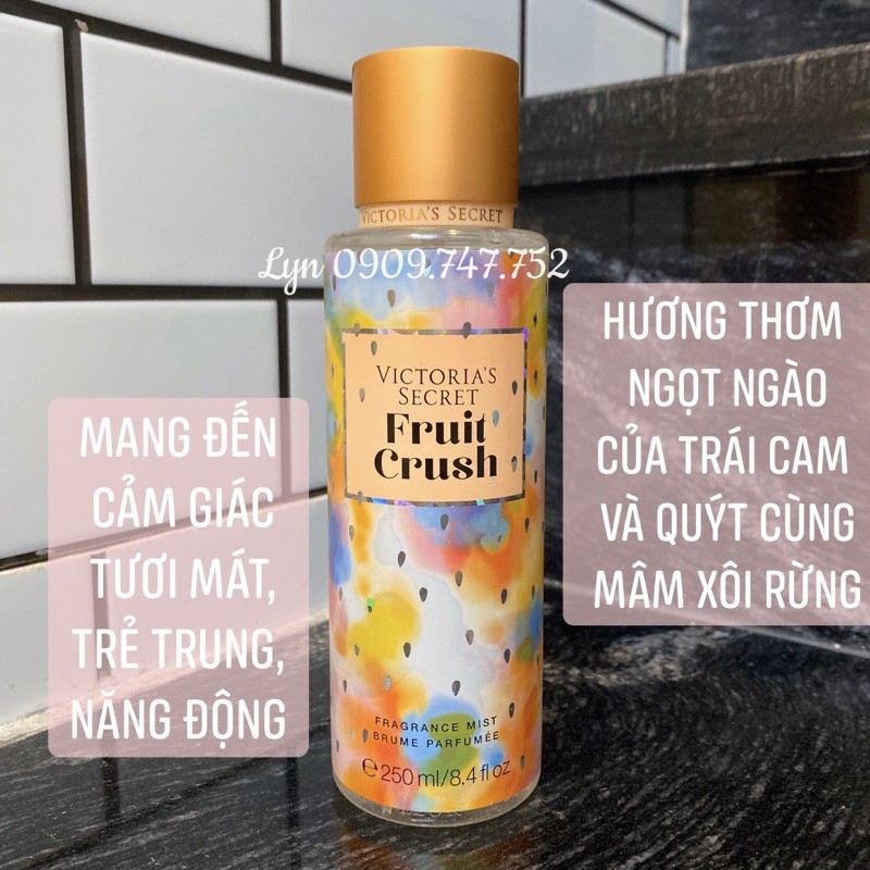 [Fruit Crush 250ml] Nước Hoa Xịt Thơm Toàn Thân Victoria’s Secret