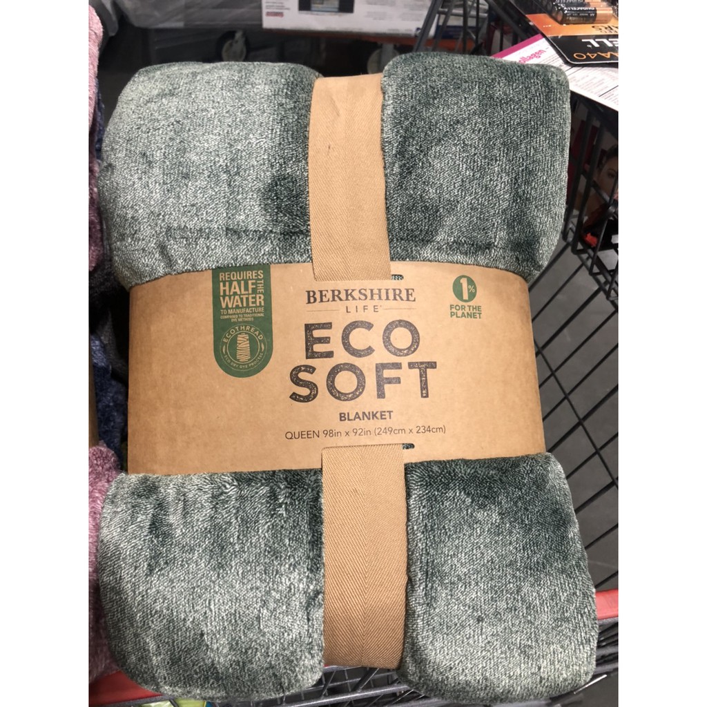 [Chính hãng Mỹ] Chăn Lông Cừu BERKSHIRE LIFE ECOSOFT BLANKET Size