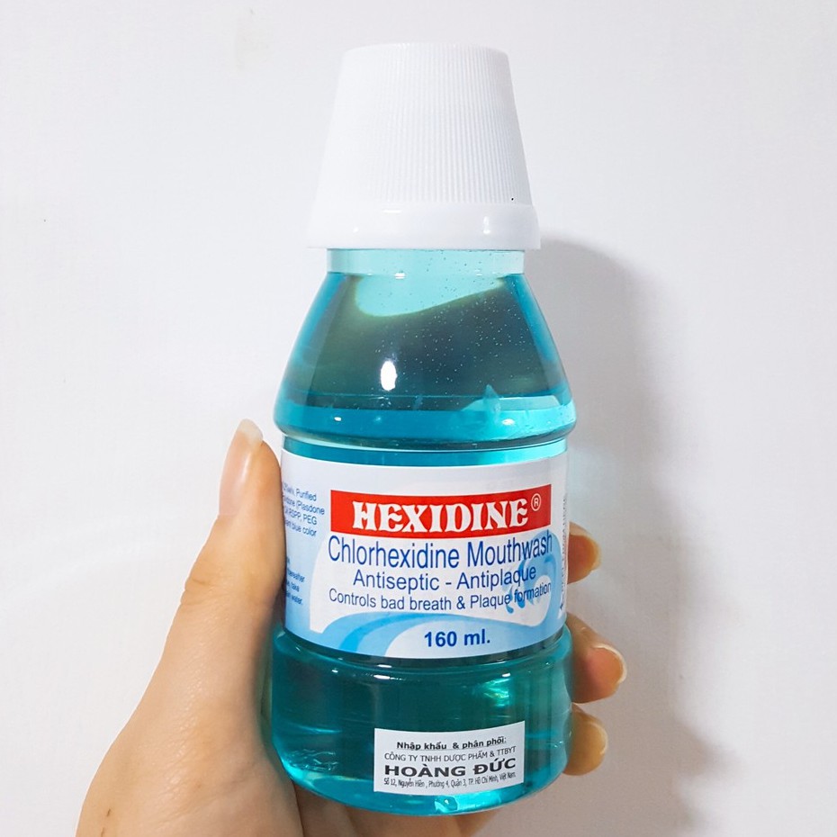 Nước Súc Miệng Sạch Khuẩn, Ngăn Ngừa Sâu Răng Hexidine Anti MouthWash