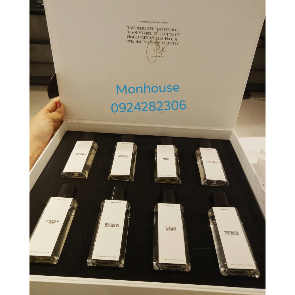 Bộ nước hoa phiên bản giới hạn ZARA EMOTIONS sự kết hợp tuyệt vời