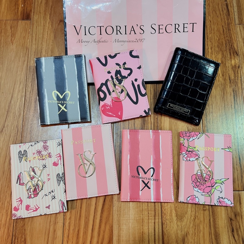 Vỏ da đựng Passport Victoria Secret auth Shopee Việt Nam