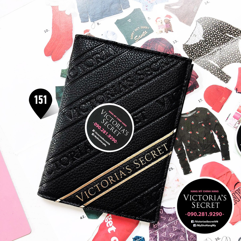 Passport Cover Victoria's Secret USA chính hãng Bao đựng passport