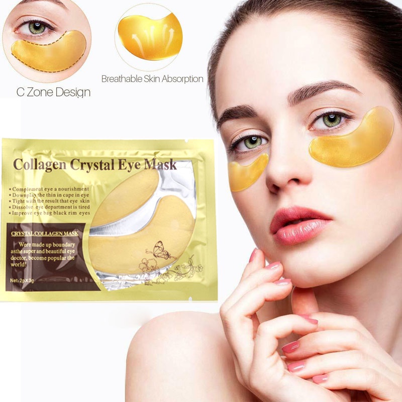 Mặt Nạ Mắt Giảm Nếp Nhăn Collagen Crystal Eye Mask Shopee Việt Nam