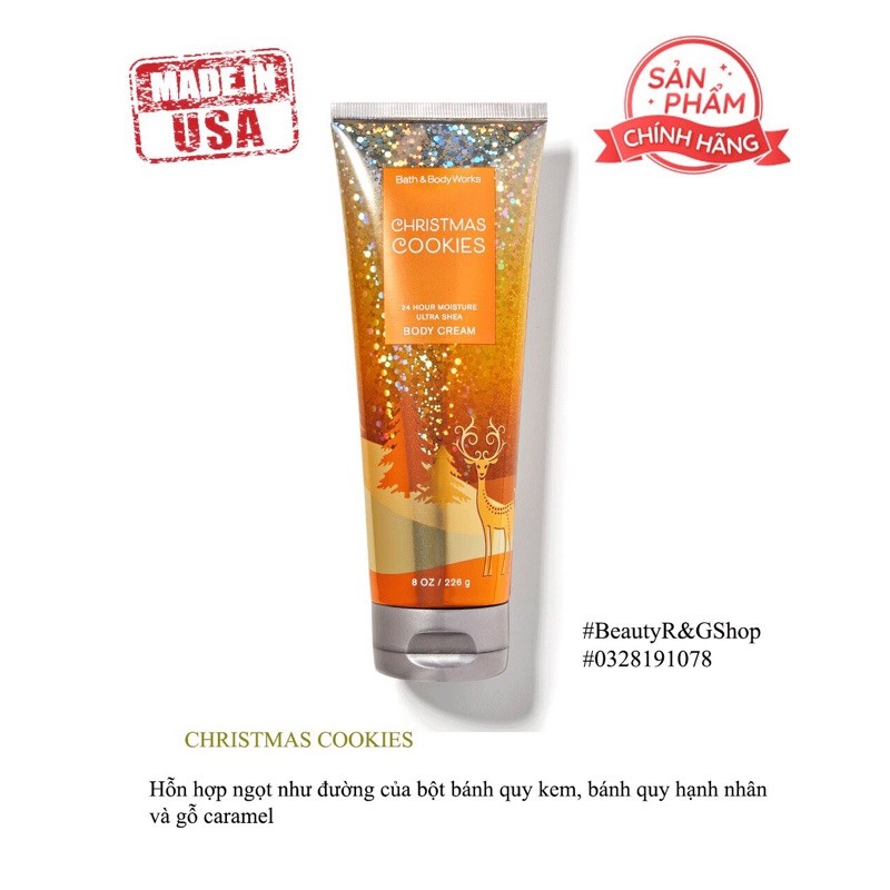 Bath & body Works sữa dưỡng thể CHRISTMAS COOKIES Shopee Việt Nam
