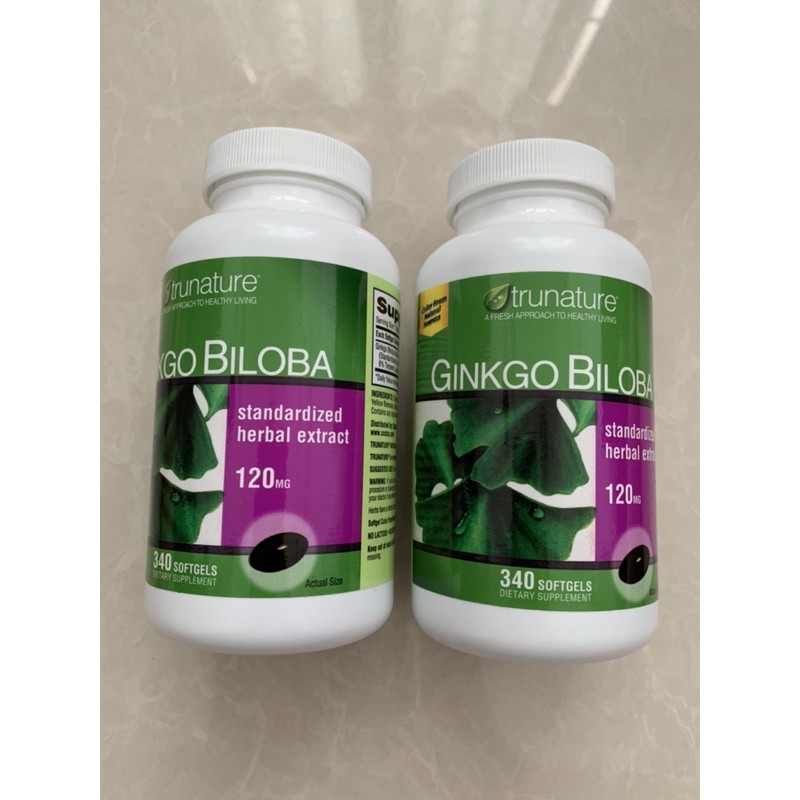 Ginkgo Biloba 120mg (mẫu mới 340 viên) Date 10/2025 hàng chính hãng
