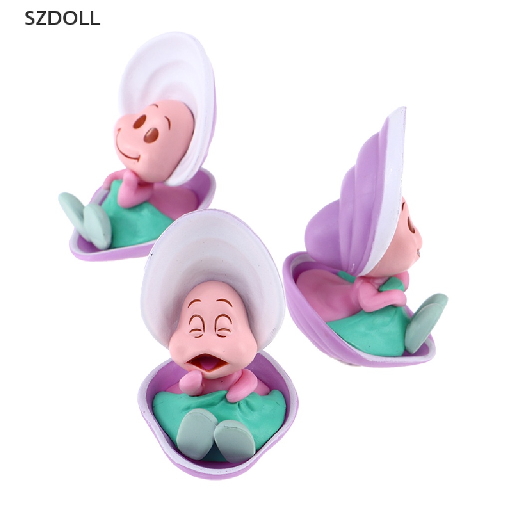 [cxSZDOLL] 3Pcs/Set Kawaii Alice in Wonderland Young Oyster Baby Action