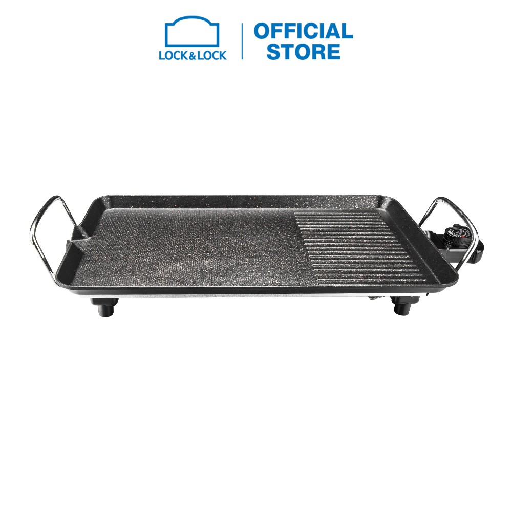 Bếp nướng điện Lock&Lock electric grill màu đen EJG212BLK Shopee
