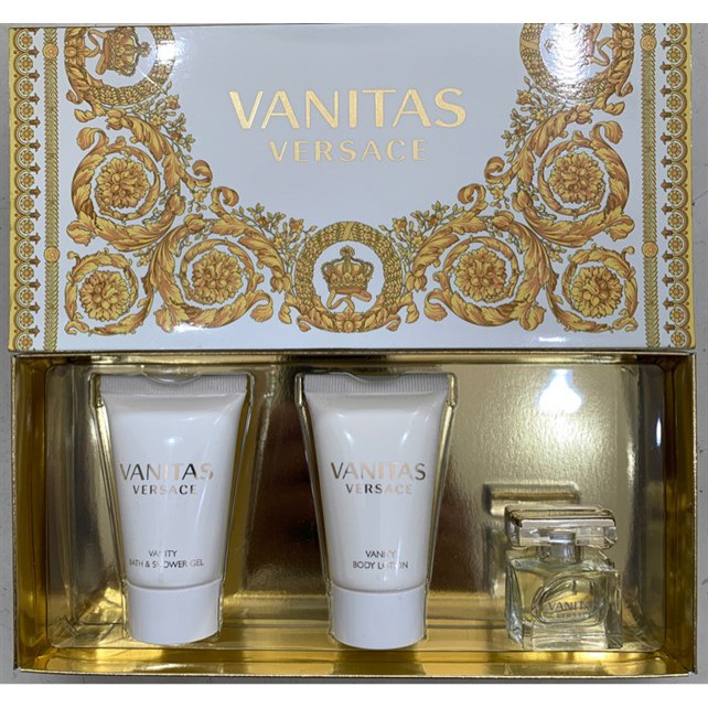 Versace VANITAS set (shower gel 25ml + body lotion 25ml + EdT 4,5ml