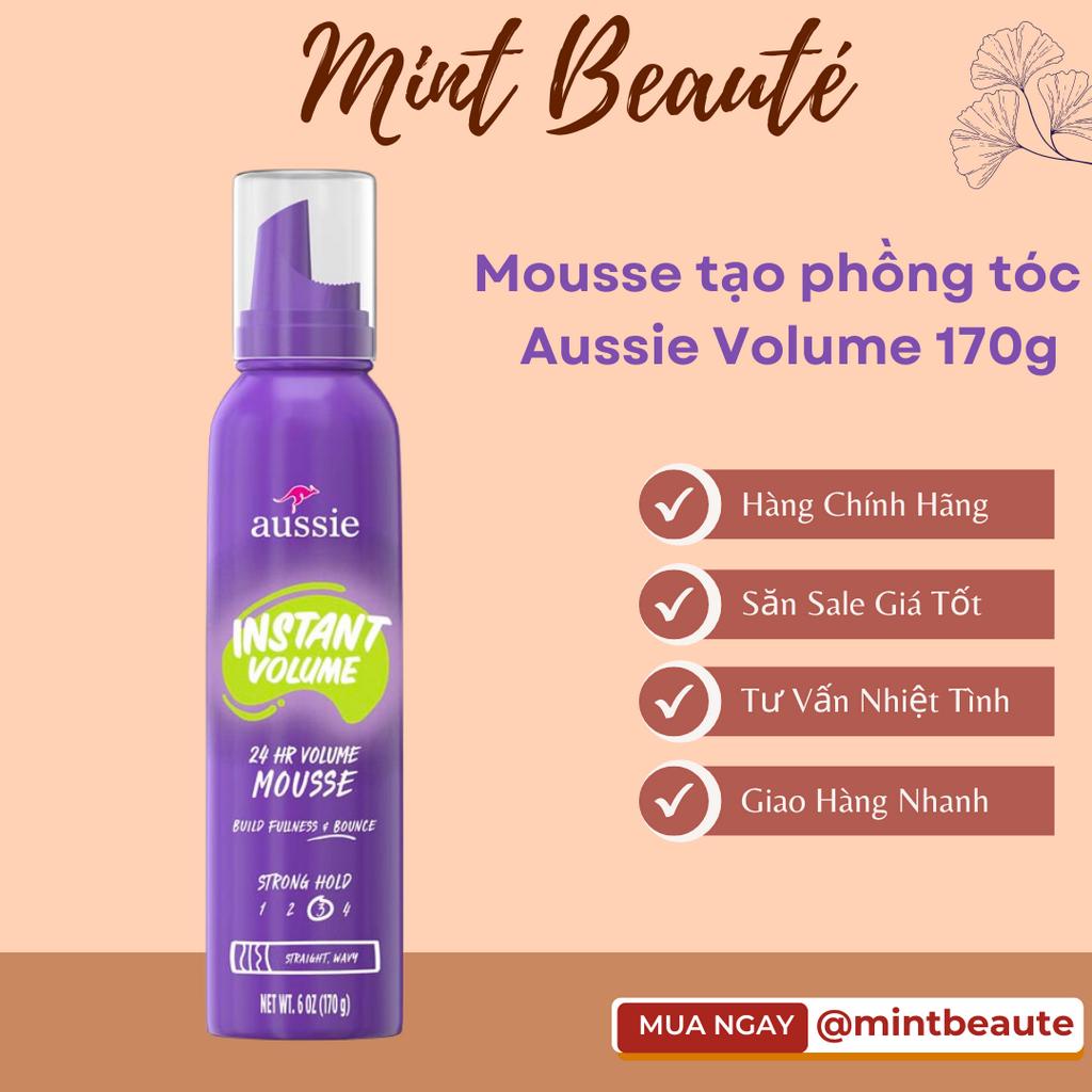 Aussie Mousse Volume Kem mousse tạo phồng tóc Aussie Headstrong