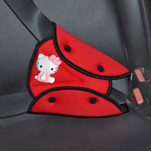 Car Cartoon Children's Seat Belt Holder Avoid Cutting into the Neck