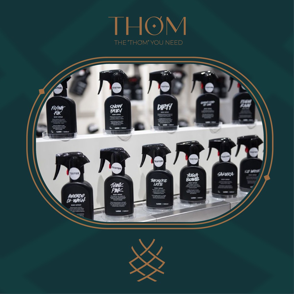 [10ML] Mẫu thử xịt thơm toàn thân Lush Body Spray Dirty Twilight