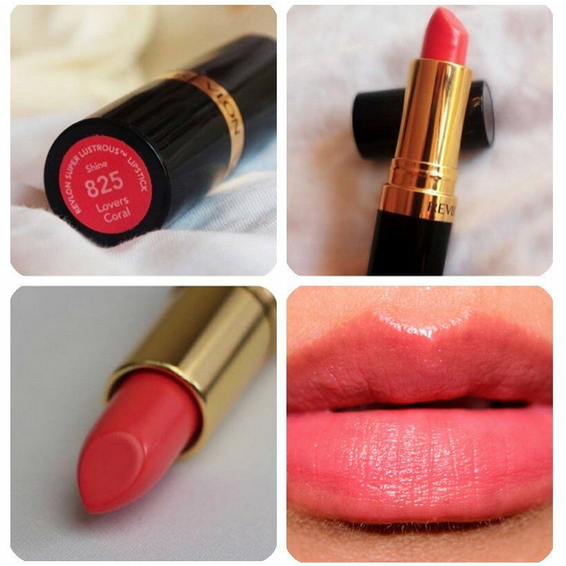 Son môi Revlon Super Lustrous Lipstick 825 Lovers Coral ( màu hồng cam