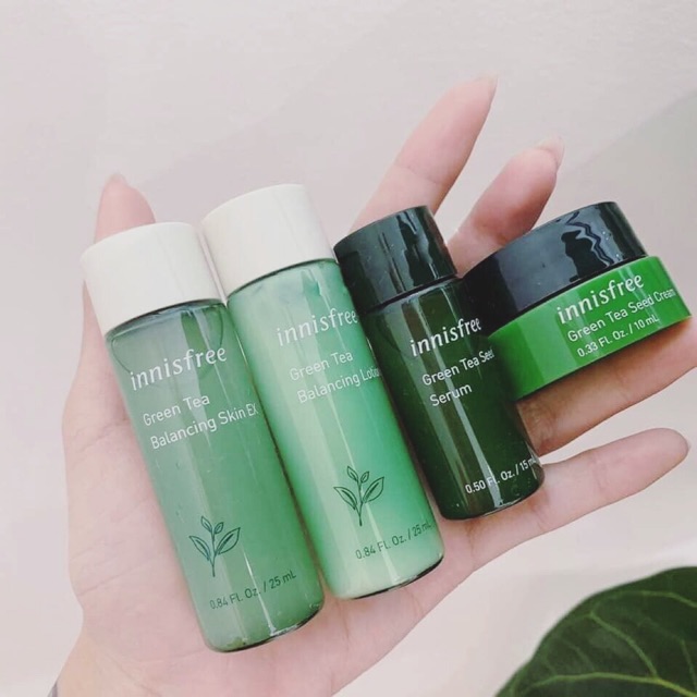 Bộ Dưỡng Da Trà Xanh Innisfree Green Tea Special Kit EX 2019 Edition (4