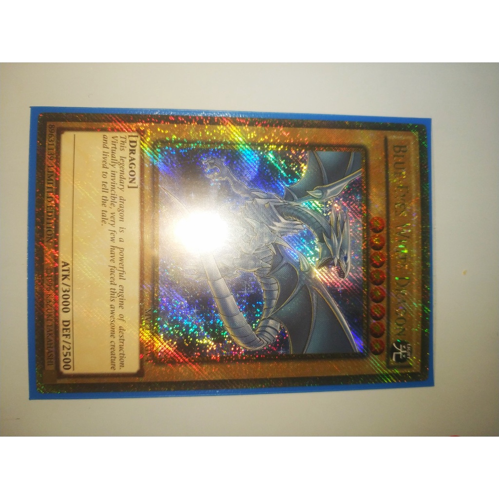 Thẻ bài Yugioh TCG (UK) BlueEyes White Dragon / MVP1ENGV4