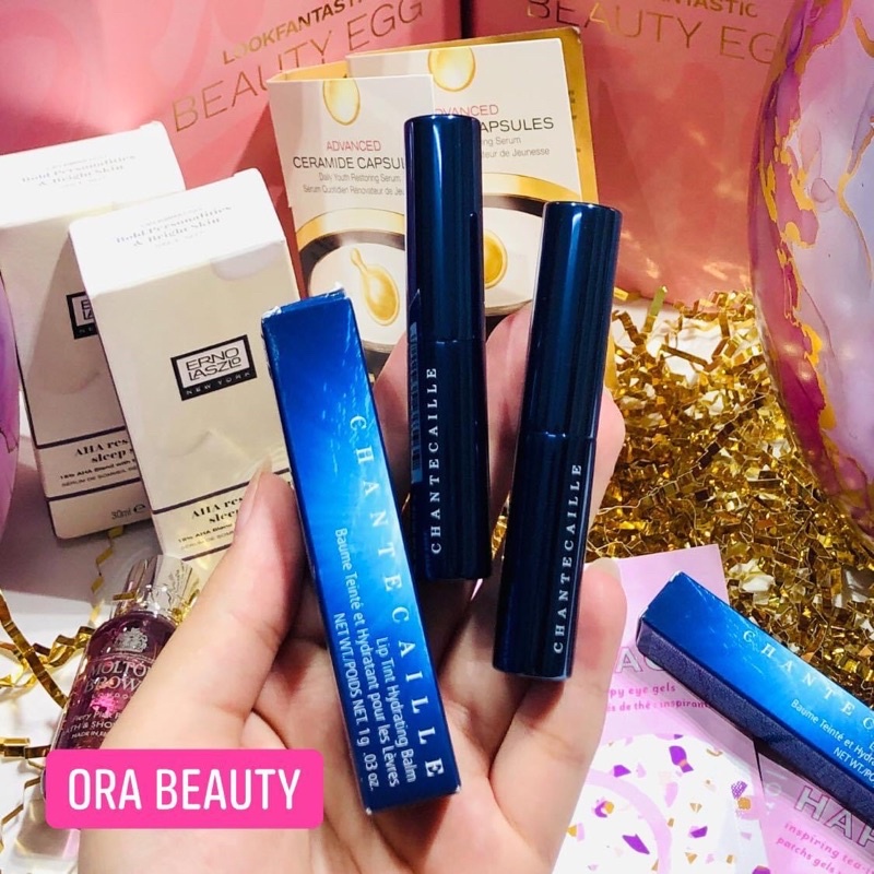 Son môi Chantecaille Lip Tint Hydrating Balm in Beach Rose Shopee