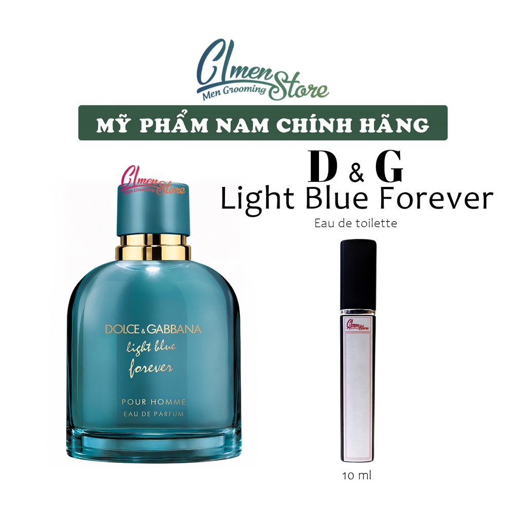 Mẫu thử nước hoa 10ml 𝘿𝙤𝙡𝙘𝙚 𝙂𝙖𝙗𝙗𝙖𝙣𝙖 𝙇𝙞𝙜𝙝𝙩 𝘽𝙡𝙪𝙚 𝙁𝙤𝙧𝙚𝙫𝙚𝙧 𝙥𝙤𝙪𝙧 𝙝𝙤𝙢𝙢𝙚 D