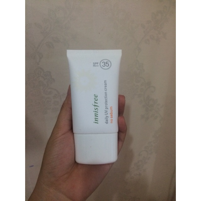 REVIEW KCN INNISFREE DAILY UV PROTECTION CREAM NO SEBUM Shopee Việt Nam