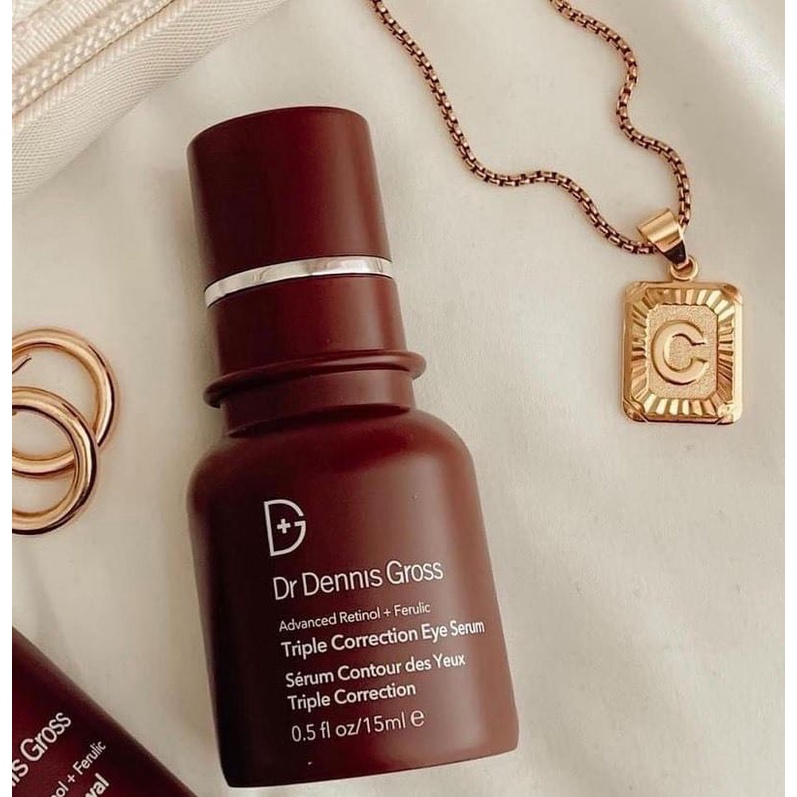 Serum mắt giảm nhăn, quầng thâm DR. DENNIS GROSS Advanced Retinol