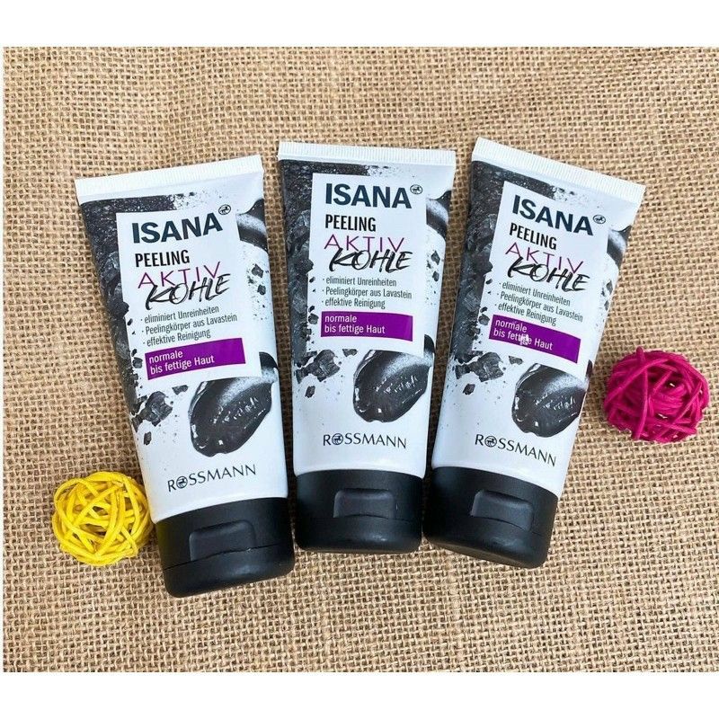 TẨY DA CHẾT MẶT ISANA PEELING GEL/ PEELOFF MASKE AKTIV KOHLE TỪ THAN HOẠT TÍNH Shopee Việt Nam
