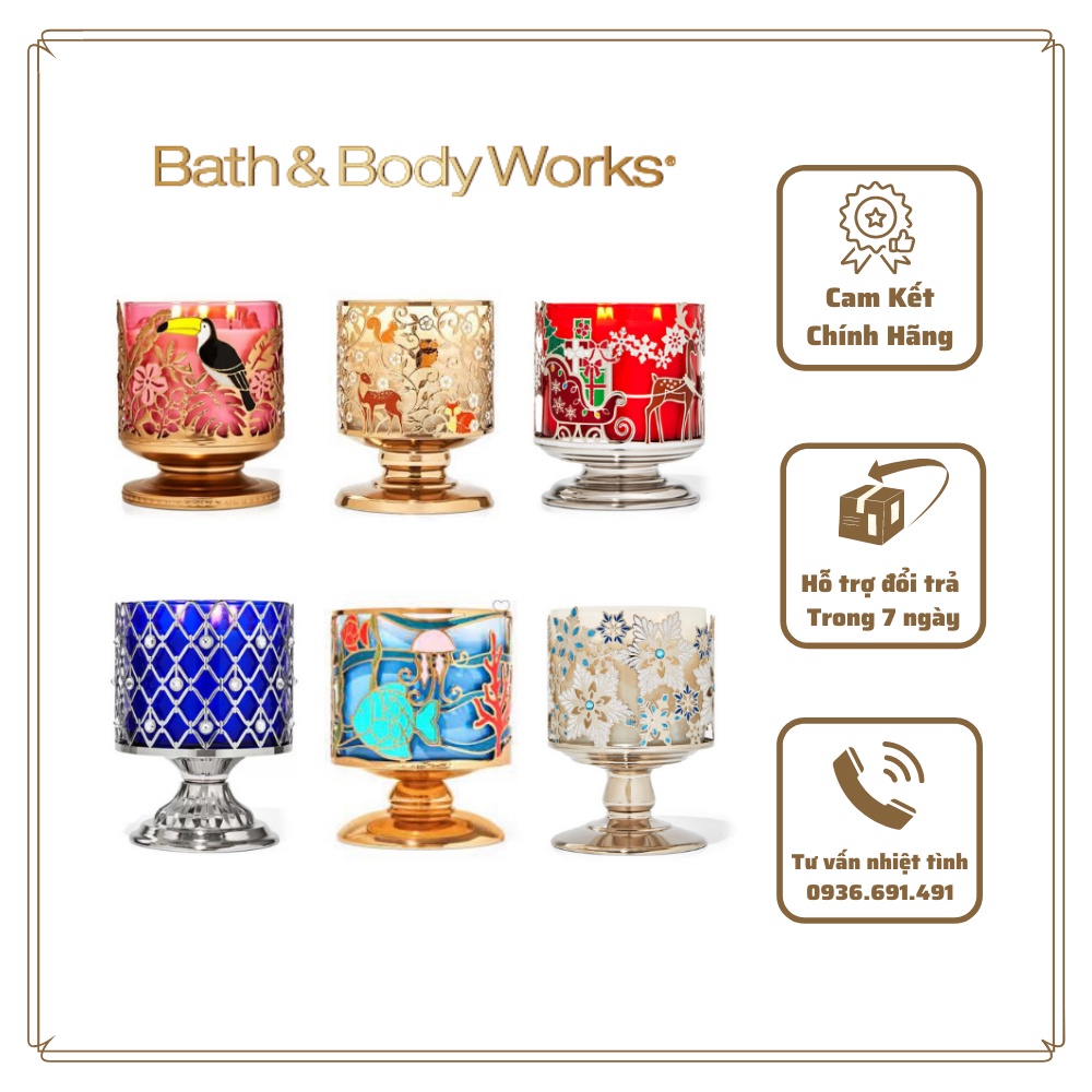 Candle Holder Chân đế nến thơm Bath and Body Works Shopee Việt Nam