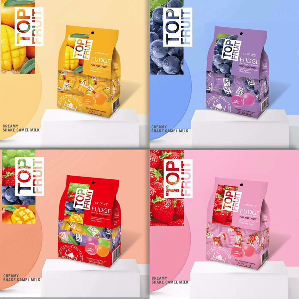 Kẹo dẻo trái cây Top Fruit COOWY 320g Top Fruit Mango Shopee Việt Nam