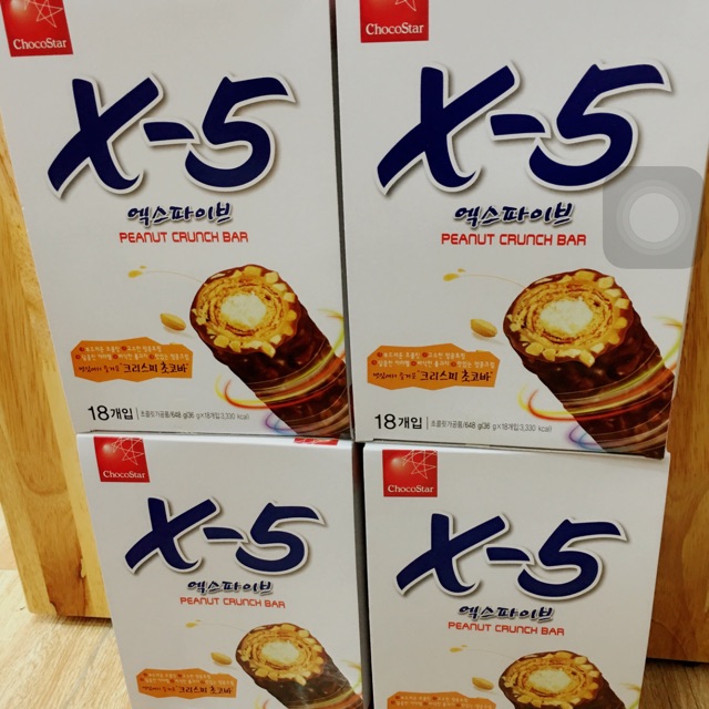 Bánh ChocoStar X5 Peanut Crunch Bar 648g Shopee Việt Nam