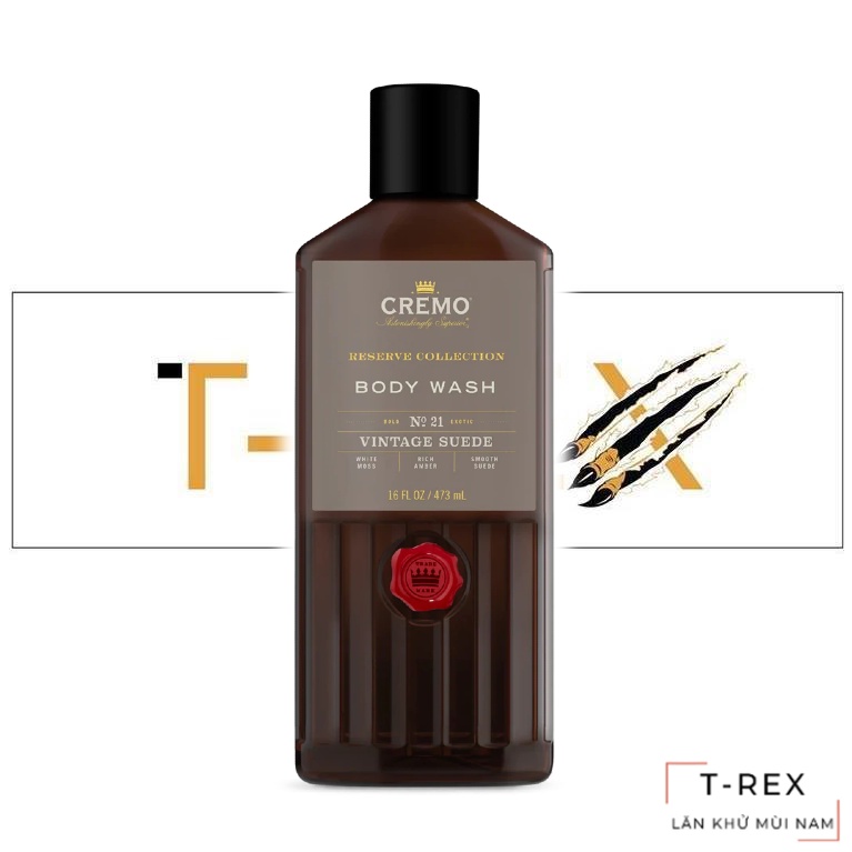 Sữa Tắm Cremo Reserve Collection Body Wash Vintage Suede 473ML Shopee Việt Nam