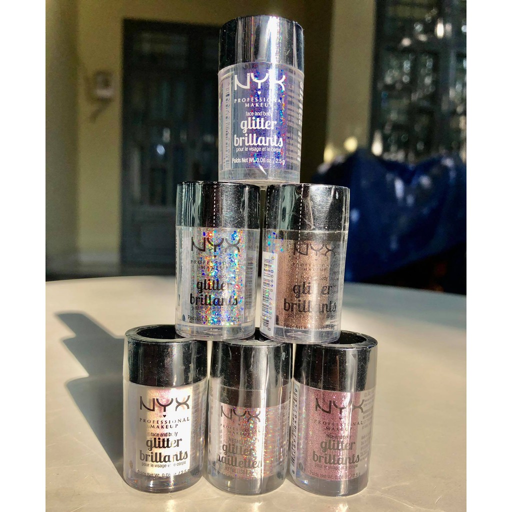 NHŨ MẮT DẠNG BỘT NYX FACE AND BODY GLITTER Shopee Việt Nam