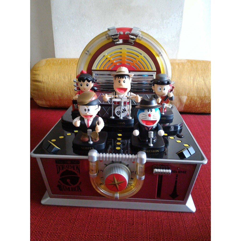 Hàng chính hãng hộp nhạc Music box Doraemon Jambox Jazz 8 bài hát