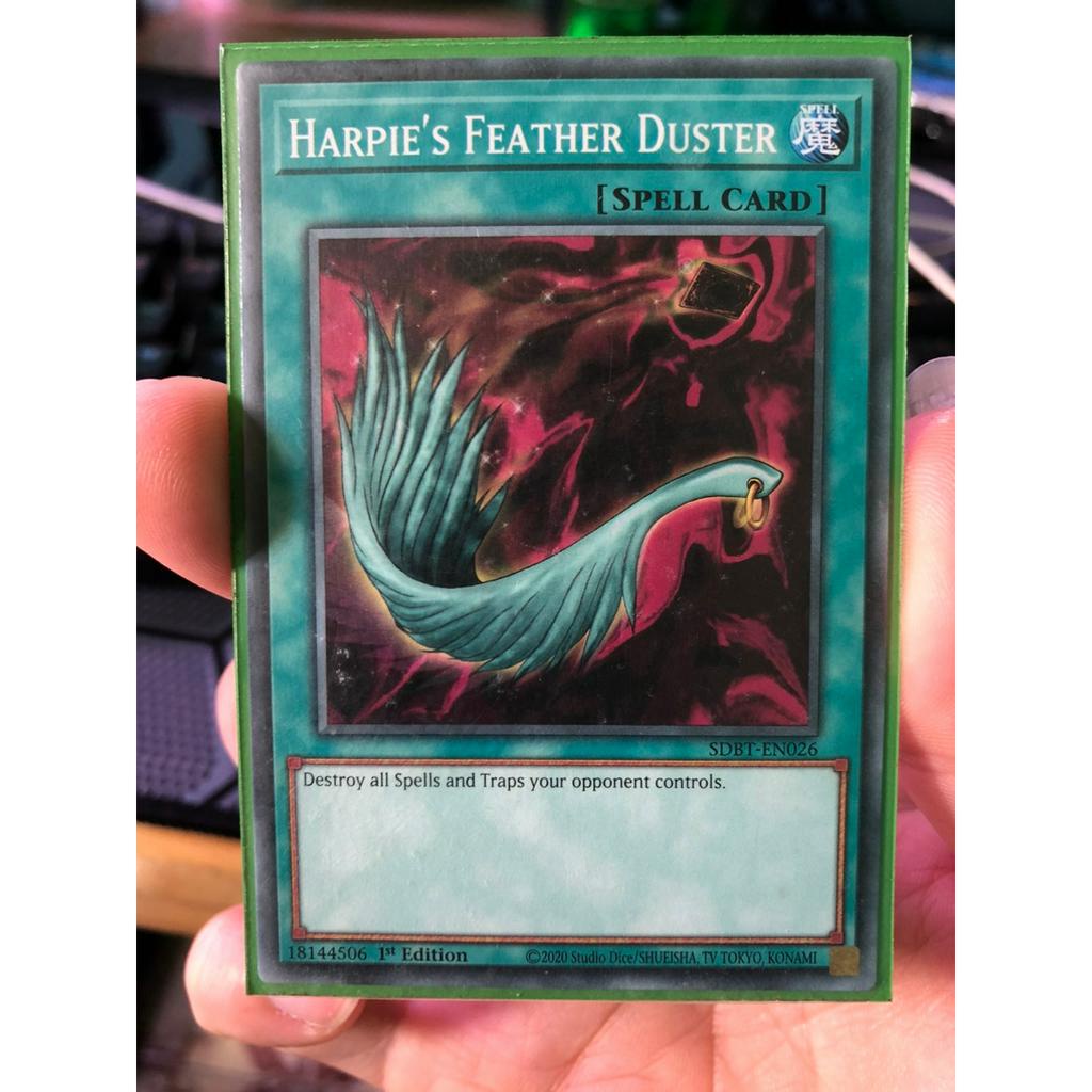 Harpie's Feather Duster SDBTEN026 Common 1st Edition Shopee Việt Nam
